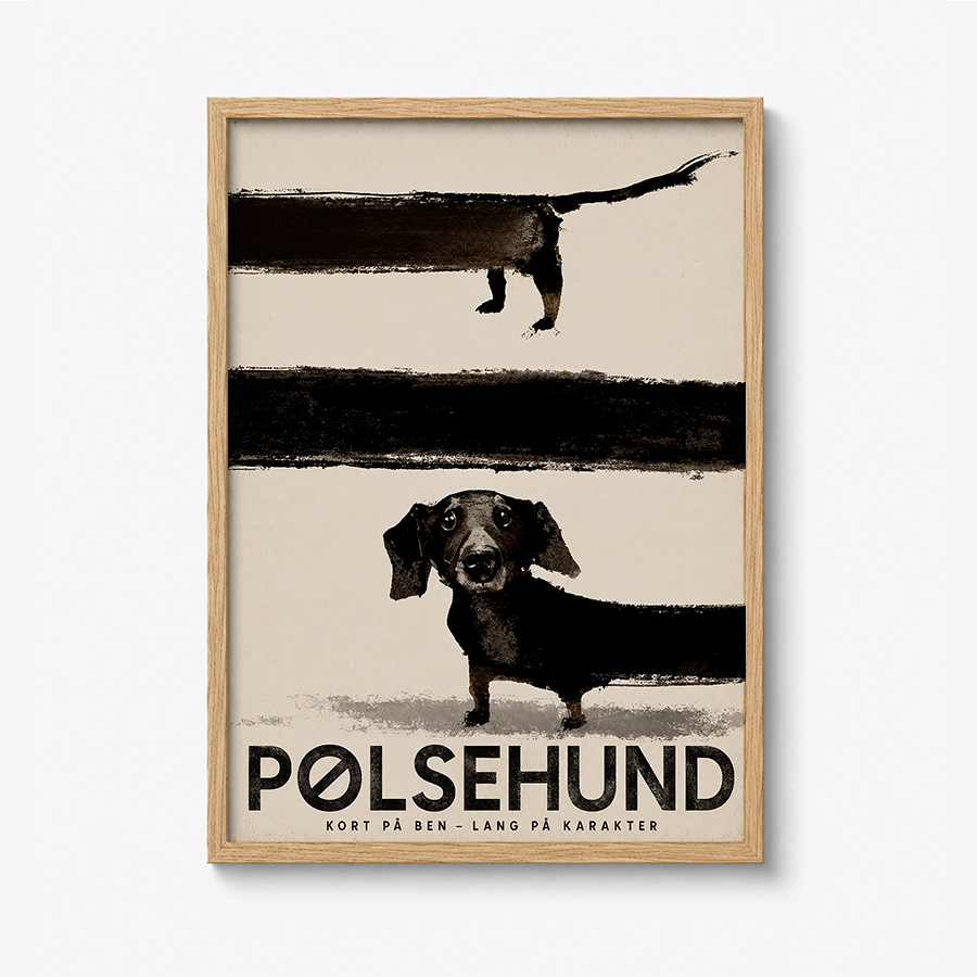 Pølsehund med karakter